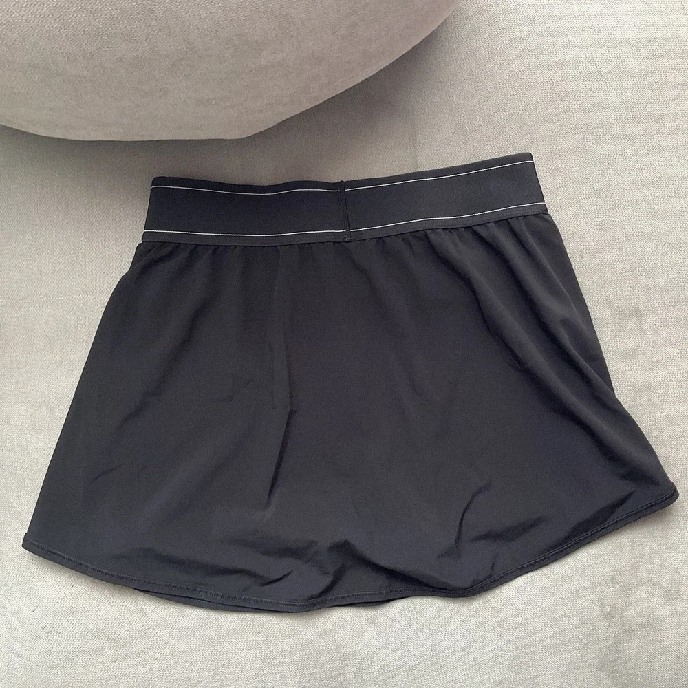 Alo Yoga Match Point Tennis Skirt Black Small